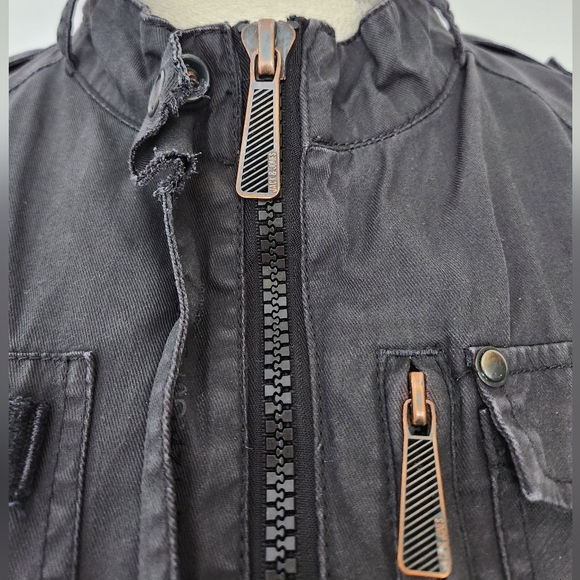 Jack & Jones Mens Bomber Utility Jacket - Picture 6 of 16
